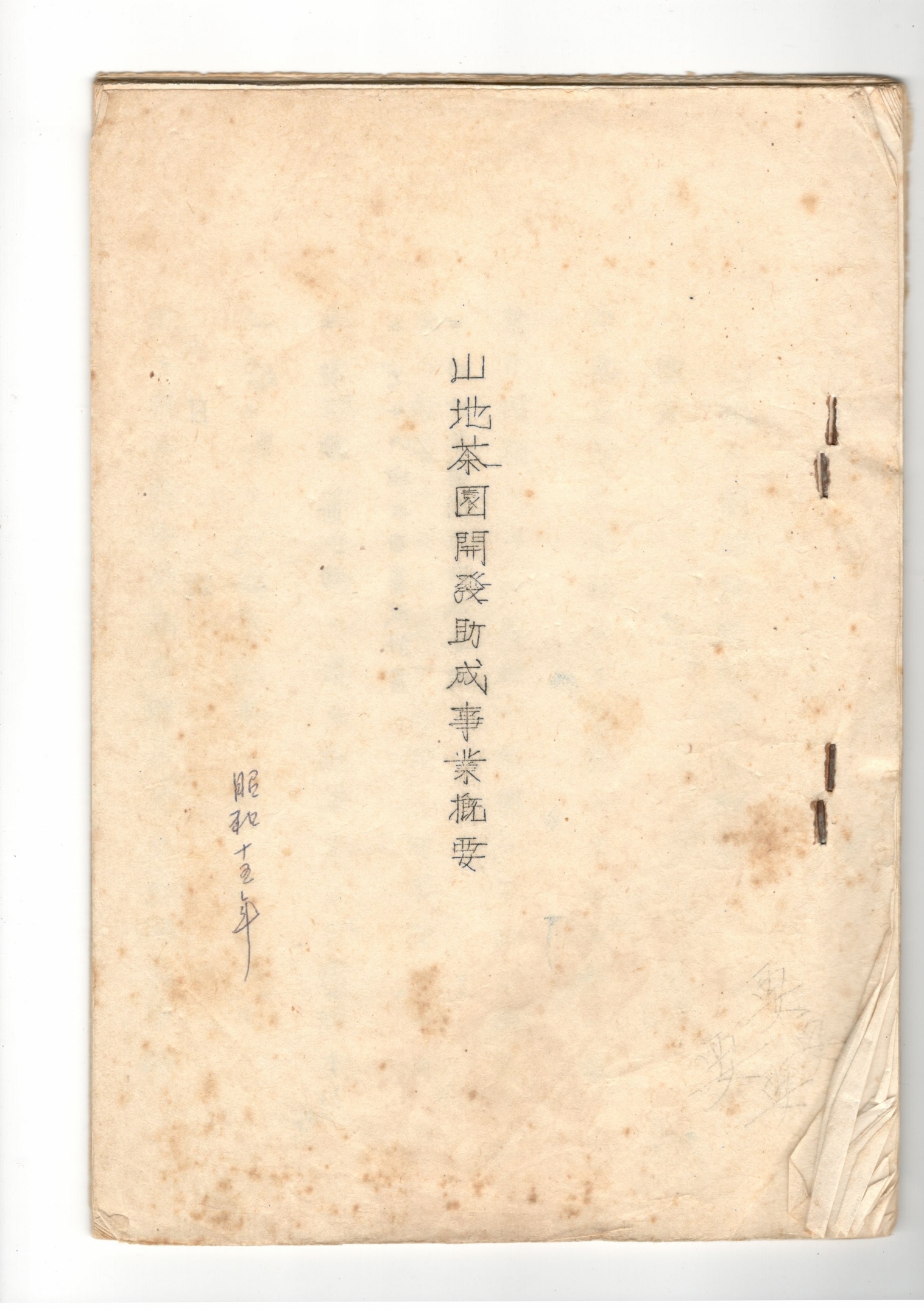 日治時期未竟的「山地茶園開發助成事業」-1