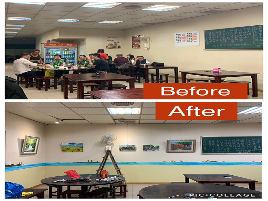 巷弄美術館-佈展