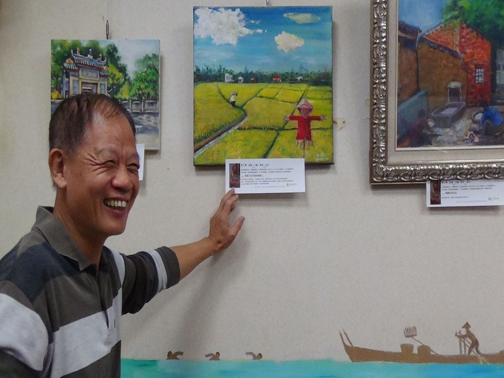 吳仁禮-穿著大紅外套的稻草人