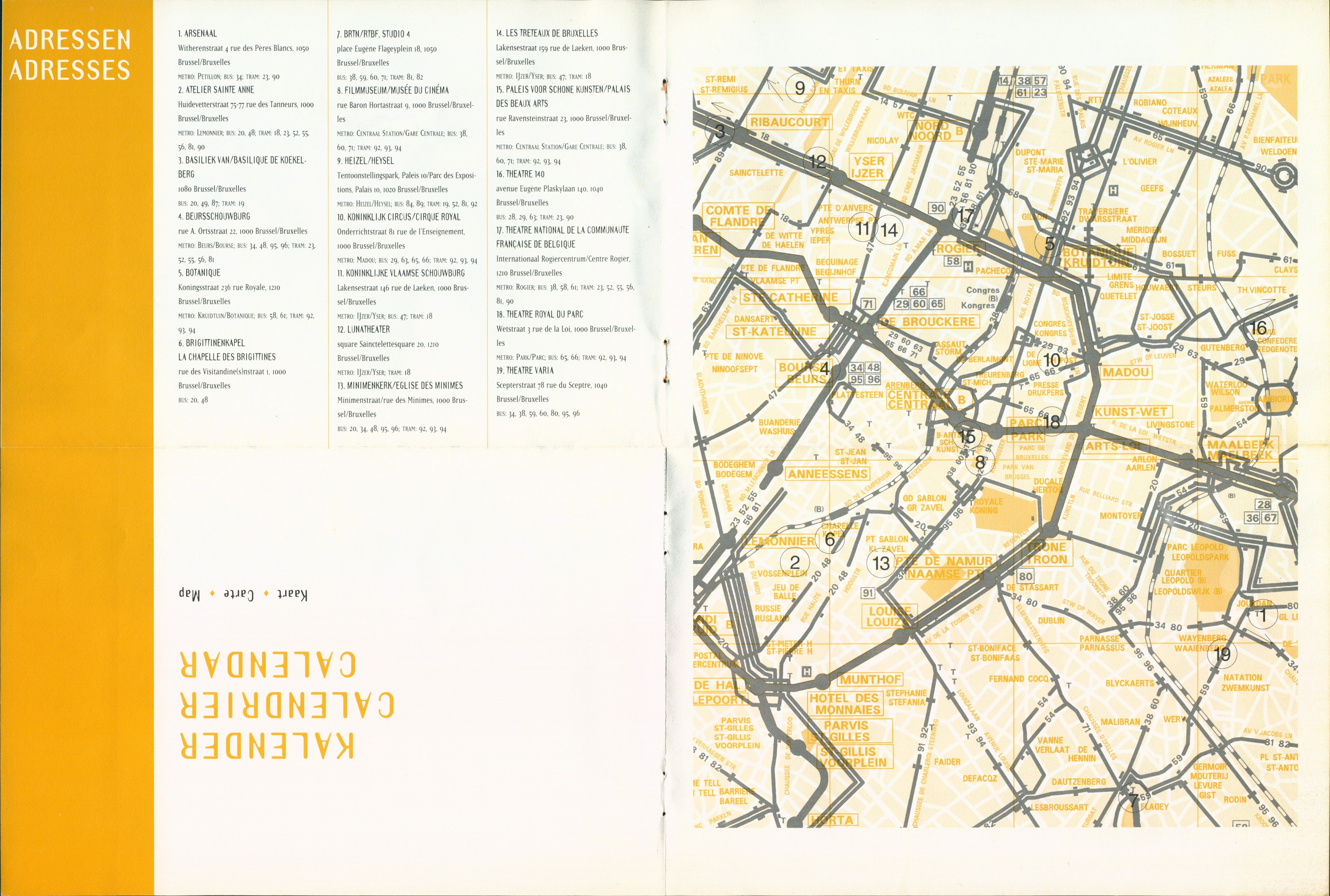 跟比利時布魯塞爾藝術節節目手冊有關的相片,第1張