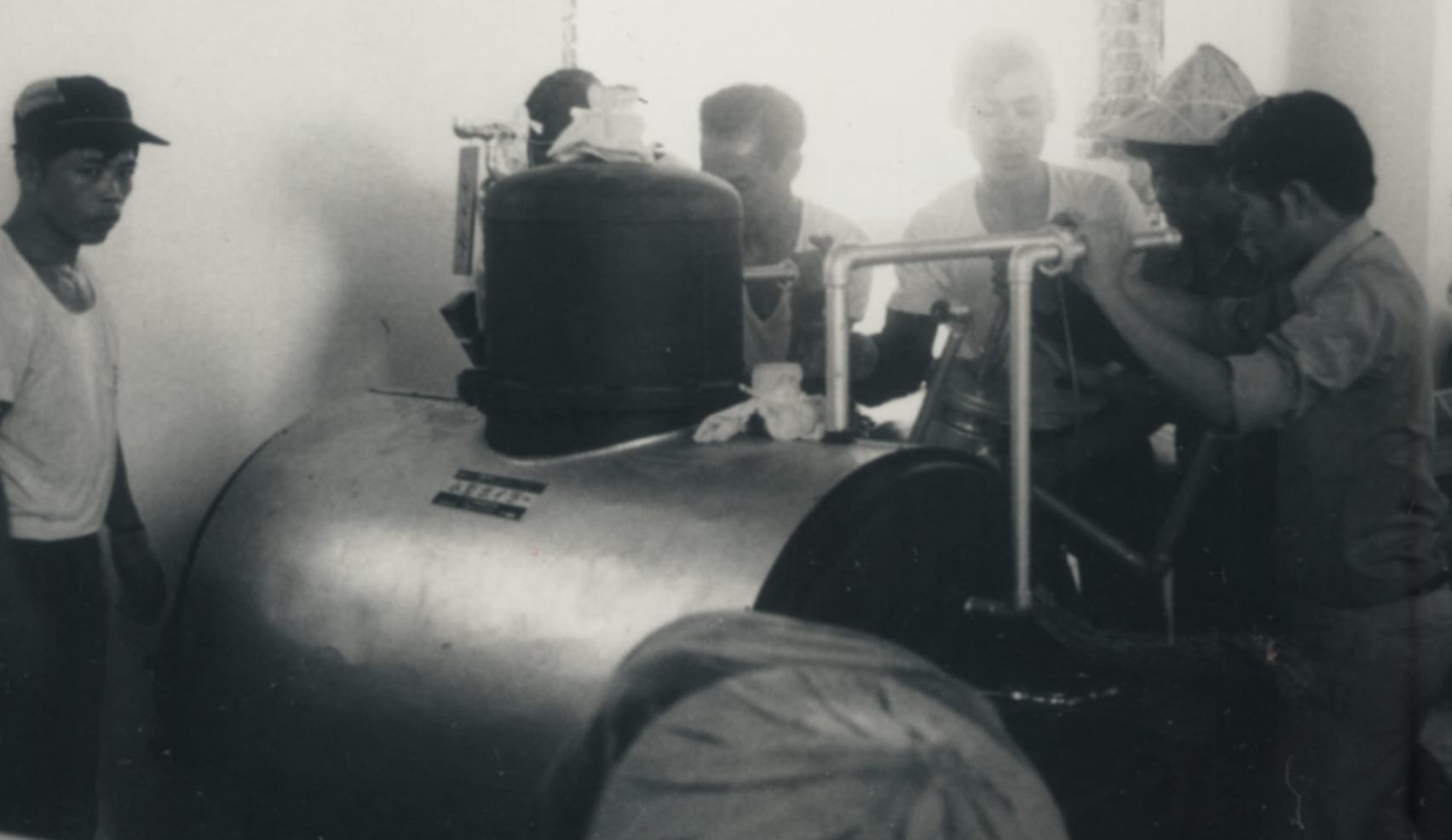 茶業改良場首度引進全自動煎茶生產線-蒸氣鍋爐