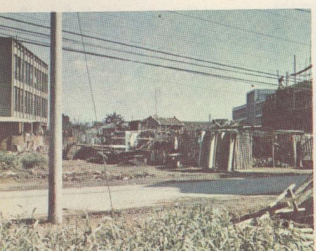 民國62年9月三重市公所打通中山路