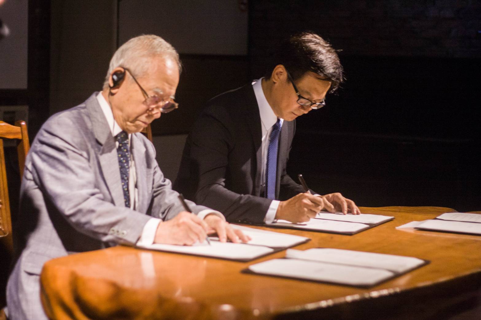 新平溪與田川簽屬友好館舍協定