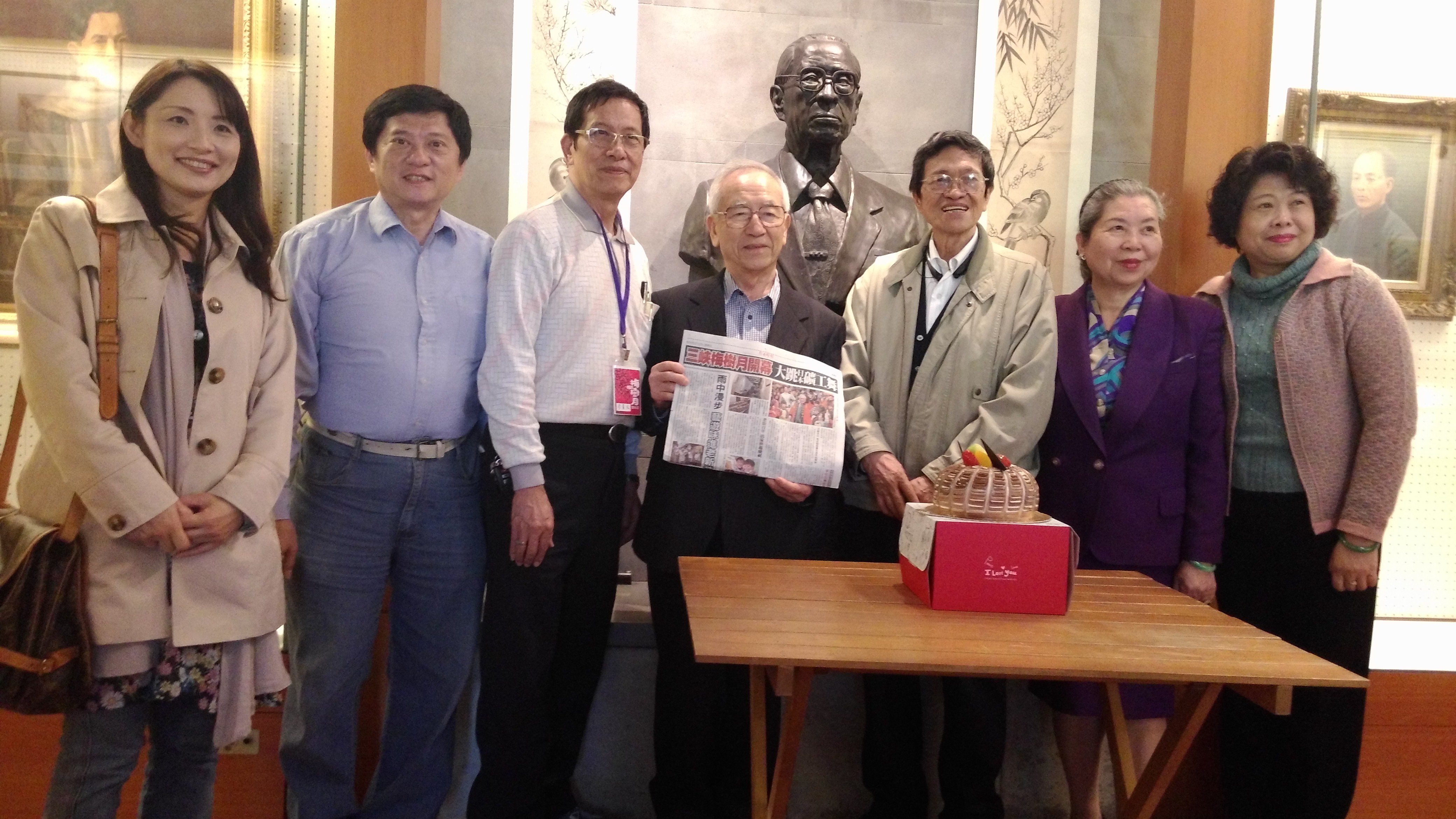 民國105年梅樹月李梅樹紀念館展區