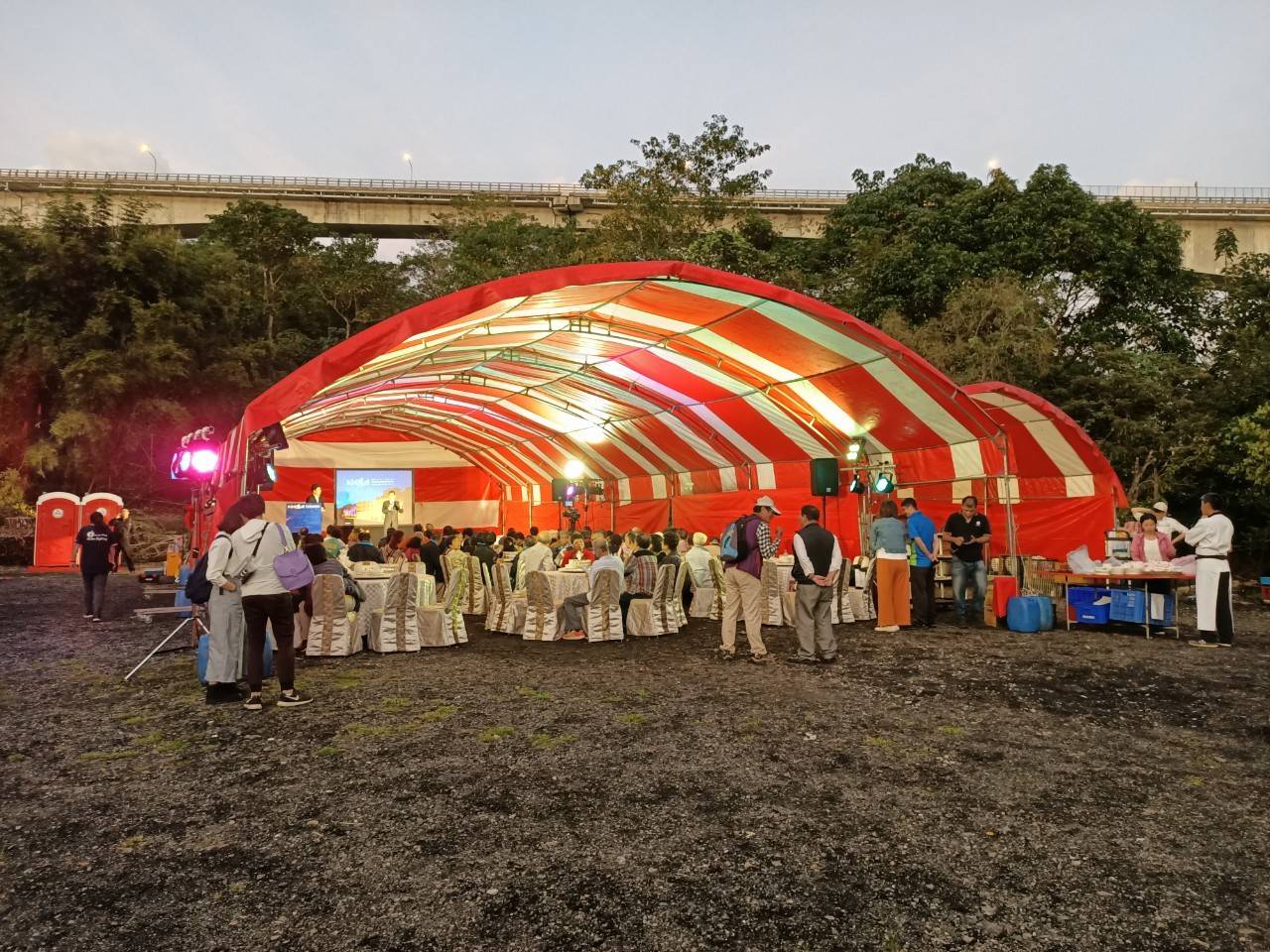 新平溪煤礦博物園區「礦工回娘家」餐會