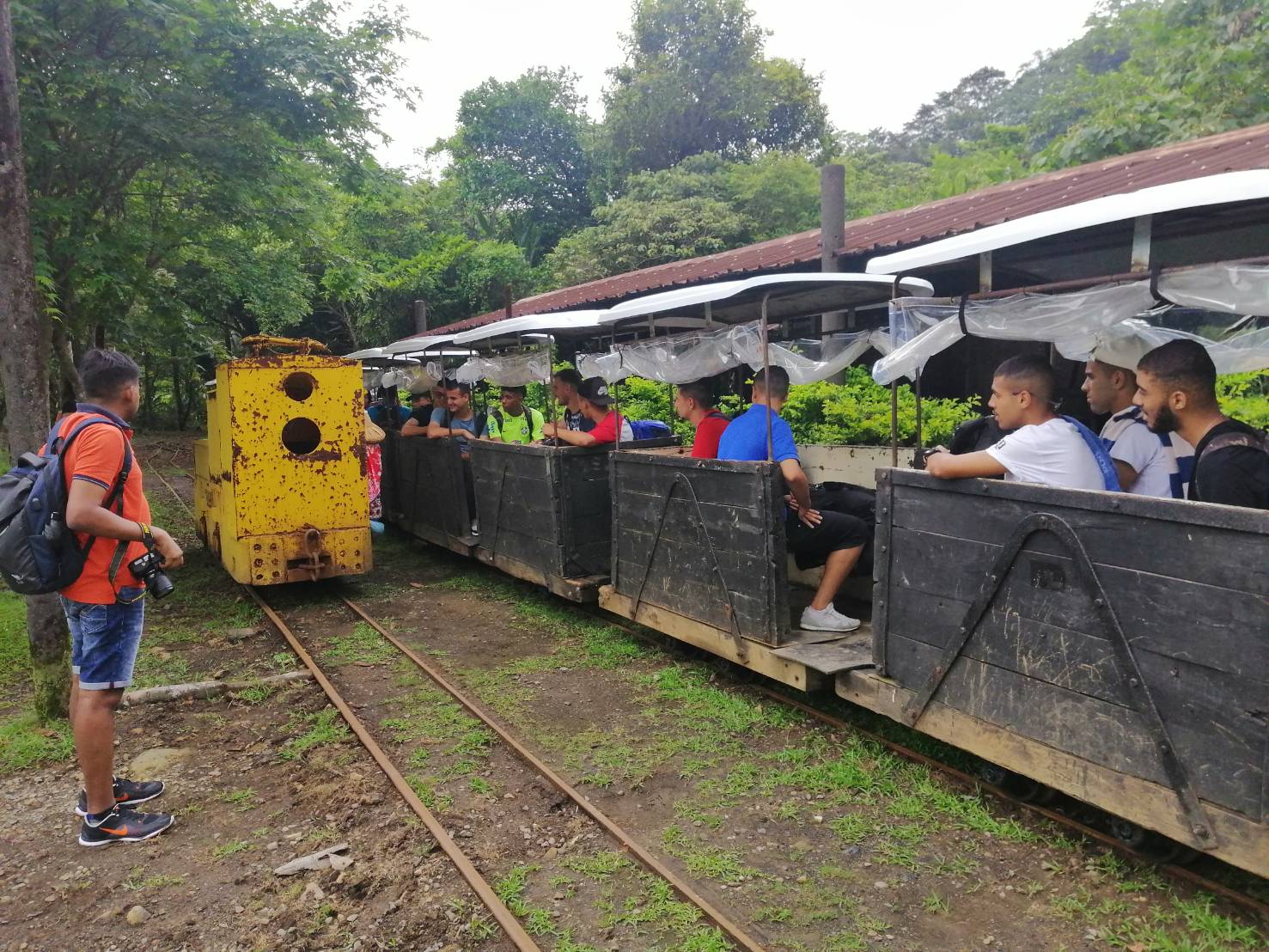 新平溪煤礦博物園區礦車體驗活動