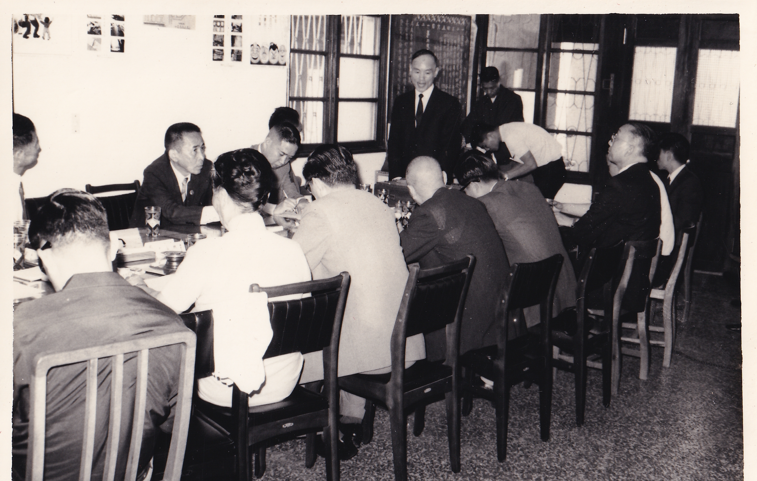 民國61年臺灣省議員視察瑞芳礦場保安中心-4