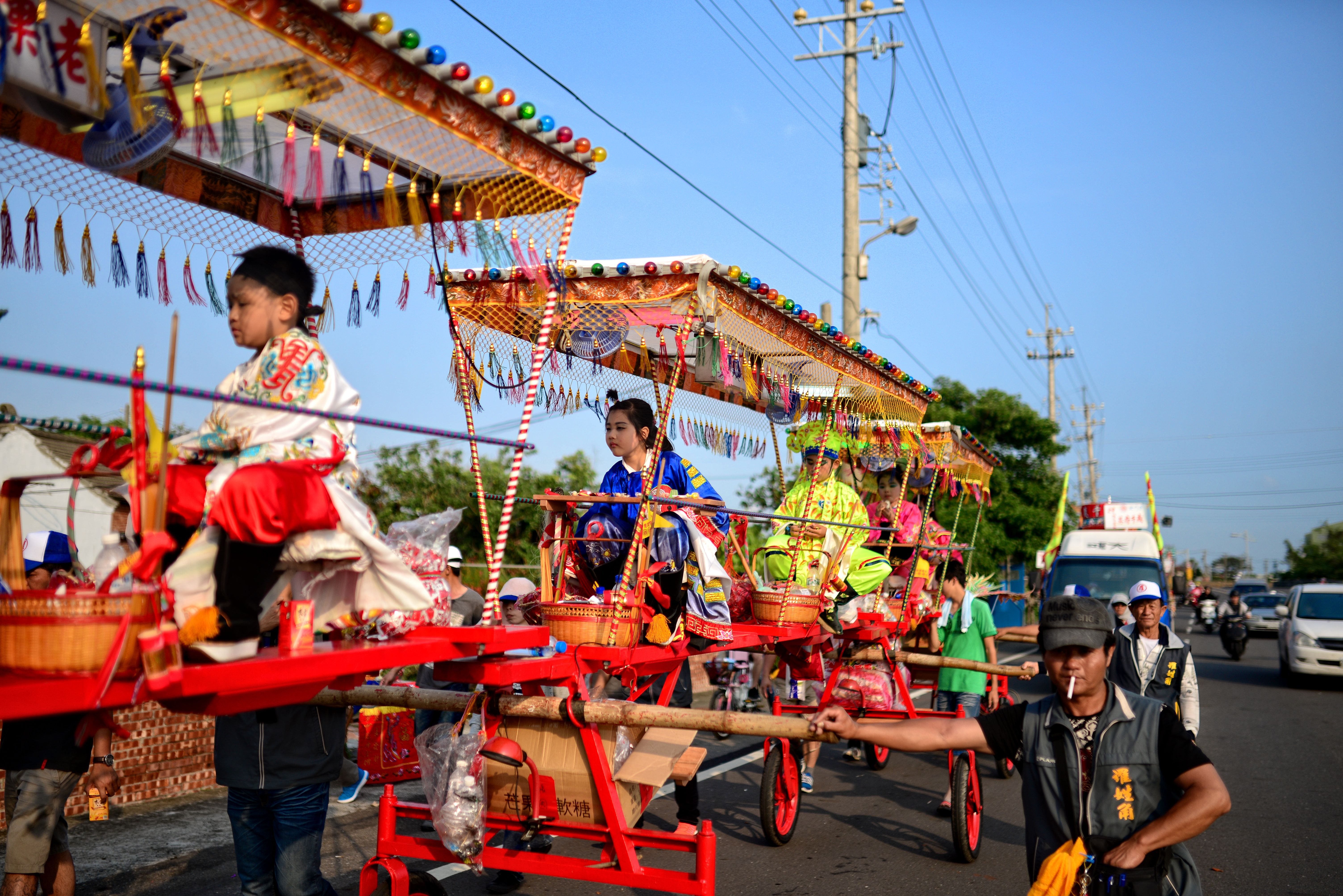 學甲上白礁暨刈香-學甲羅姓角八仙棚2
