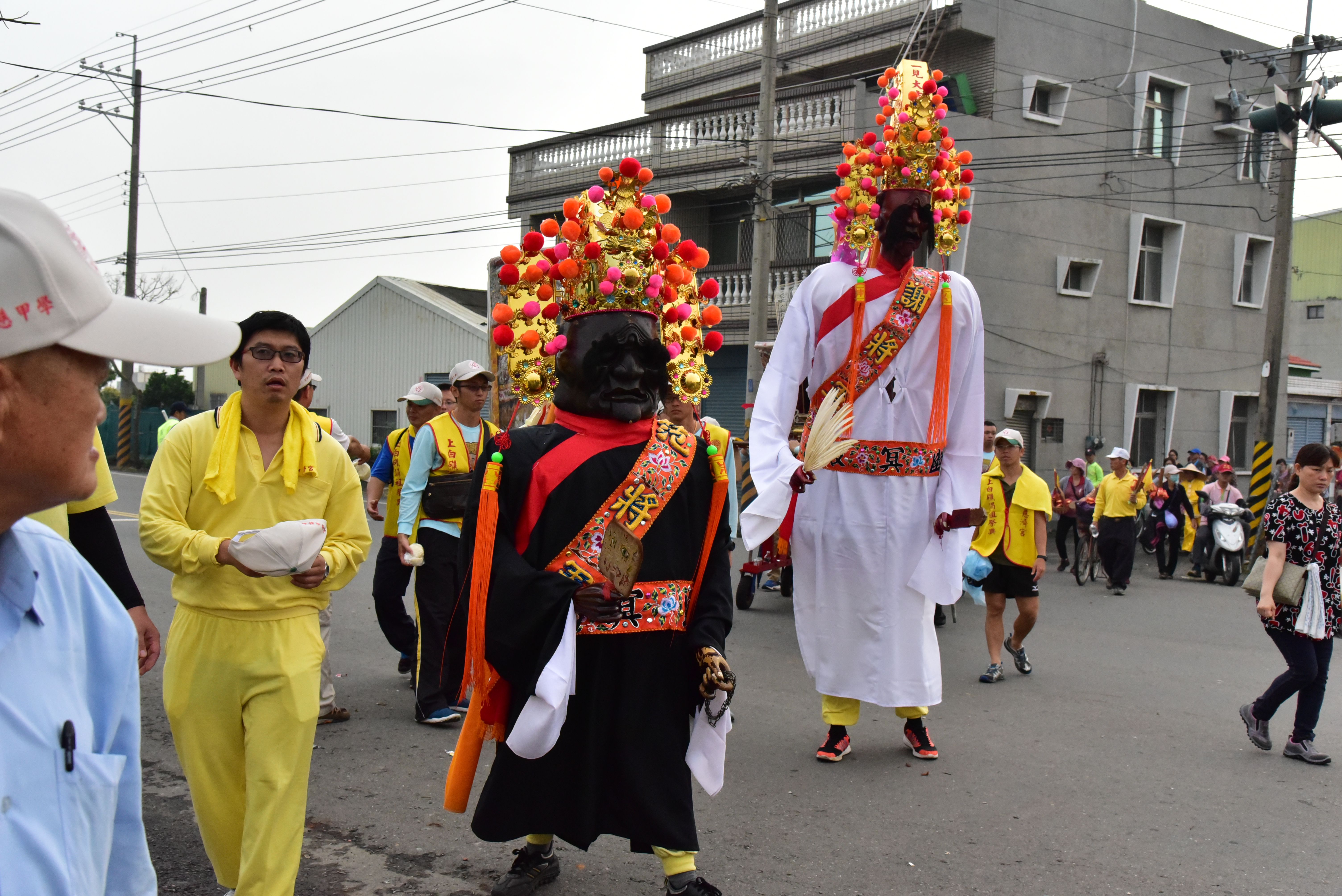 學甲上白礁暨刈香-佳里幽冥殿范謝將軍