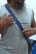 阿里山館－鄒族傳統獵刀文物重製田野調查資料－肩帶製作過程