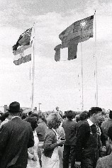 1956年11月22日至12月8日在澳洲墨爾本舉行的16屆奧運，臺灣以「福爾摩沙中國」(Formosa-China)的名義參加